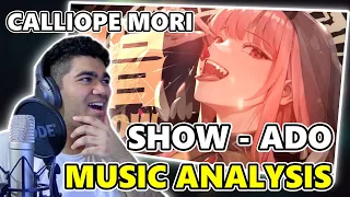 SHOW (唱) - MORI CALLIOPE Cover | First Time REACTION & Analysis