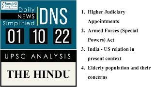 THE HINDU Analysis, 01 October, 2022 (Daily Current Affairs for UPSC IAS) – DNS