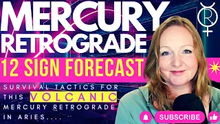 Mercury Retrograde in Aries: Stay Sane in a Transforming World! ⚡ All 12 Signs Forecasts ⚡