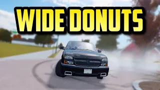 How to do WIDE Donuts | Roblox Greenville