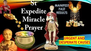 💲💲MOST POWERFUL ST EXPEDITE PRAYER🙏🙏🙏 | For instant Manifestation!! 💰💲Fast results! 💲💰 Quick cash! 🤑