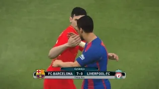 PES 2017 | Barcelona vs Liverpool | Gameplay Scorecard