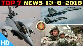 Indian Defence Updates : IAF Flies Rafale Fighter,New India US Hotline,Chandrayaan-2 Mission Changed