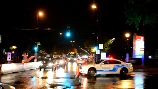 MONTREAL SPVM POLICE CAR RESPONDING