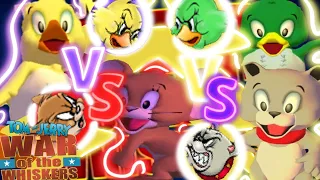 Who Will Win?! Duckling VS Jerry VS Tyke & Duckling