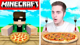 MÂNCARE din MINECRAFT în VIAȚA REALĂ ! 🍕