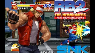 Real Bout Fatal Fury 2: The Newcomers Hardest-Terry Bogard No Lose Speedrun