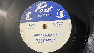 The Chancellors “There Goes My Girl” 1957 Port 78!!!