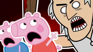 A Peppa Pig Horror Story - Peppa Pig Vs Granny (Funny Horror Story) Part 6 | BIONIC