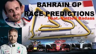 Rob Kubica - Bahrain GP Race Predictions (Feat. Valtteri Badass)
