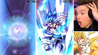 THE TIMING ON THIS DUAL ULTRA SUMMON! Raiyuden & Nano Dual Summon Battle on Dragon Ball Legends!