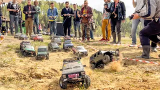 Соревнования MSG RC crawler sprint Hard body class + Bonus Lexan class start