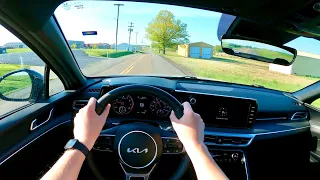 2023 Kia K5 GT-Line Sedan - POV First Driving Impressions (3D Binaural Audio)