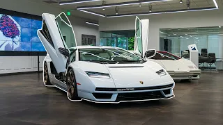 2022 Lamborghini Countach LPI 800-4 800HP V12 BULL - Startup, SOUND, Interior, Exterior Walk-around