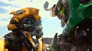 Bumblebee being the absolute legend he is of Transformers