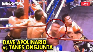 KNOCKOUT VICTORY!  |  Dave Apolinario vs Tanes Ongjunta - HIGHLIGHTS