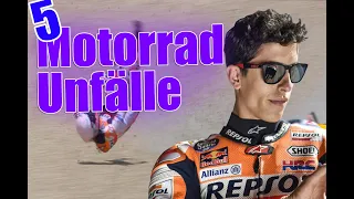 5 SCHOCKIERENDE MOTORRAD-UNFÄLLE aus der MotoGP!|Teil 3|High 5