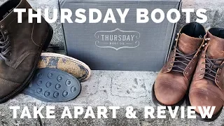 REVIEW: Thursday Boot Captain | Boots are Taken Apart and Reviewed