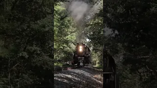 NKP 765 LOUD Uphill Climb #steamtrain #trains #nkp765 #ohio #cleveland #railroad #loud