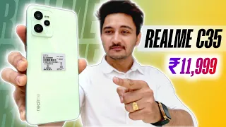 Realme C35 Unboxing & Review | First Look, Features, Specifications & Price in India