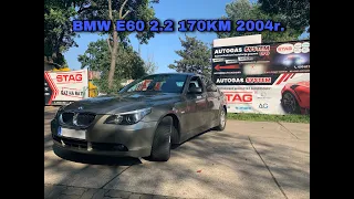 BMW 520i E60 2.2 2004 r. - 125kW-170KM w AUTOGAS SYSTEM - STAG Instalacja LPG