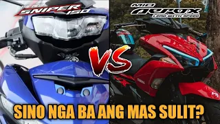 Yamaha Sniper 150 vs. Yamaha Aerox 155 (Standard) | Tagalog Comparison | PH