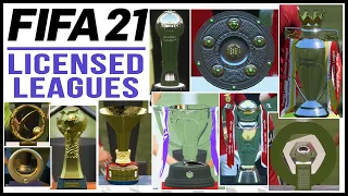 FIFA 21 | ALL 33 LICENSED LEAGUES ft. NEW & MORE