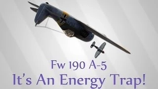 Fw 190 A-5 - It's An Energy Trap! || War Thunder Simulator Battles ||