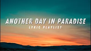 Another Day In Paradise - Phil Collins( Lyric Video )