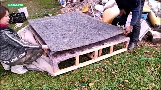 CAMA BOX VELHA QUE EU PEQUEI NA RUA / EXELENTE IDÉIA / EDEA AMAZING #EcoArte