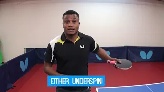 How To Reverse Pendulum Serve With Ojo Onaolapo