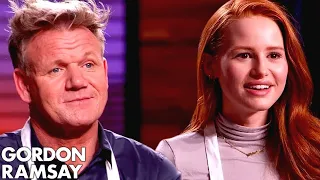 Gordon Ramsay vs Madelaine Petsch In VEGAN MASTERCHEF COOK OFF!