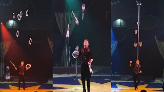 Huan Vargas - juggler / zsonglőr - Circus Americano Vargas - 2023