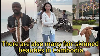 Although Cambodia is poor, it has many beautiful women.#travelwithchris