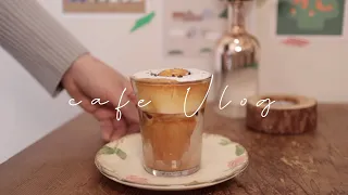 [ENG]Would you like to see sensitive Cafe Vlog? 🤭 | Cafe Part Timer | NO BGM | ASMR | Wait a Minute