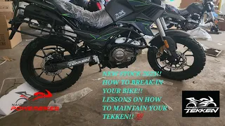 KENYA'S🇰🇪BEST BEGINNER ADV|HOW TO BREAK-IN YOUR NEW 2023 TEKKEN🔥!!|LESSONS ON MAINTAINING YOUR BIKE!