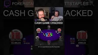 $1000 cash poker hand vs my brother Matt