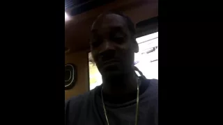 Snoop Dogg Rapping Along To Real Muthaphuckkin G's