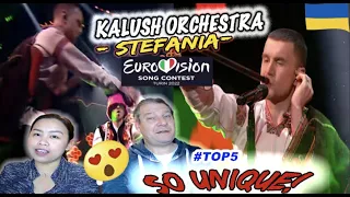 Kalush Orchestra - Stefania - Ukraine 🇺🇦 Eurovision 2022 Official Music Video  | Couple REACTION