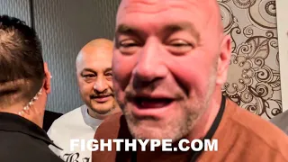 DANA WHITE RESPONDS TO OSCAR DE LA HOYA “SINCERE” SQUASH BEEF MESSAGE; NOT SURE ABOUT BEING FRIENDS