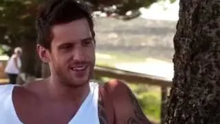 Dan Ewing says goodbye to Heath Braxton