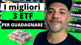 INVESTIRE IN ETF - Ecco i  3 ETF MIGLIORI per un investimento PAC a lungo termine