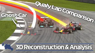 Verstappen and Hamilton 3D Crash Animation - Formula 1 British Grand Prix 2021