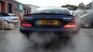 Mercedes SL50K AMG Custom Exhaust Sound