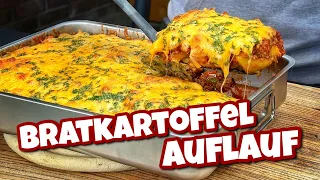 Bratkartoffelauflauf - eine Schale voller Glück - Westmünsterland BBQ