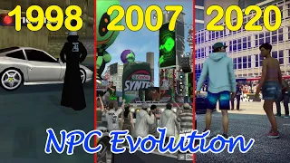 Evolution of Non Player Characters (NPC) in Need for Speed 2021