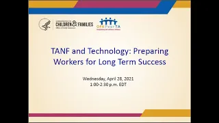 TANF and Technology: Preparing Workers for Long-Term Success