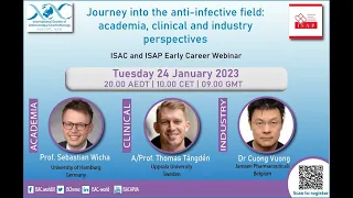 Journey into the anti-infective field: academic, clinical and industry perspectives
