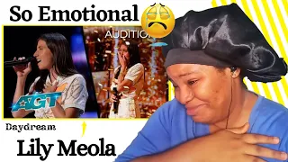 Golden Buzzer: Lily Meola's Original Song "Daydream" Makes Heidi Klum Emotional | AGT 2022 REACTION