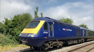 Rare GWR HST Movement through Clay Mills - 16.06.20